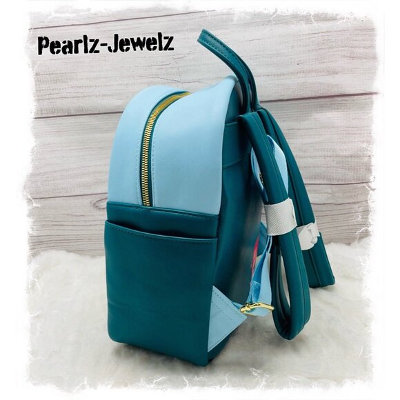 Loungefly Disney Little Mermaid Princess Ariel Grotto Pearl Mini Backpack NWT main image 5